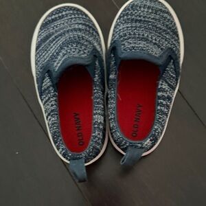 Old Navy Kids Navy and White Sneakers